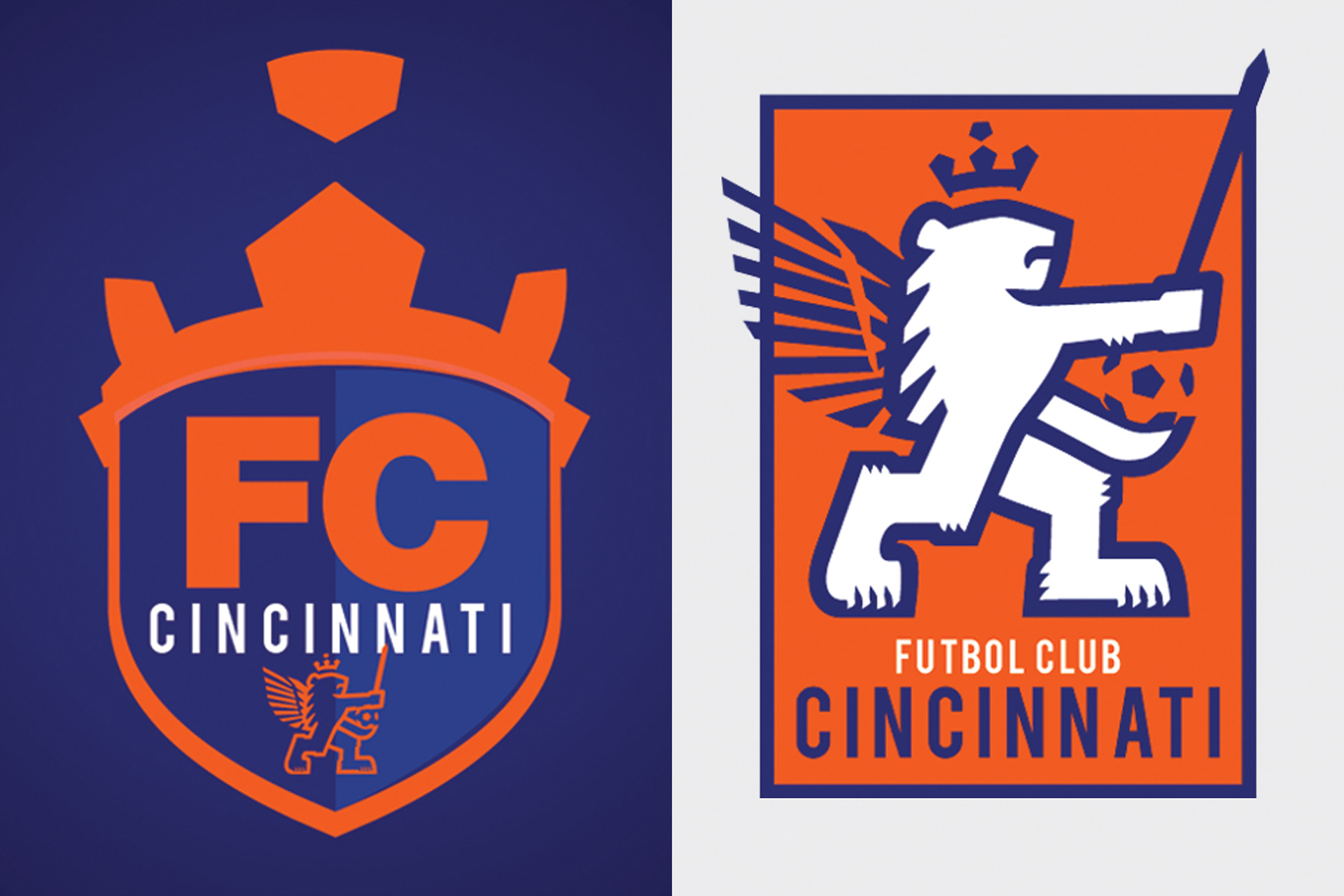 Official Embroidered MLS Soccer FC Cincinnati Logo Iron or Sew On Patch 
