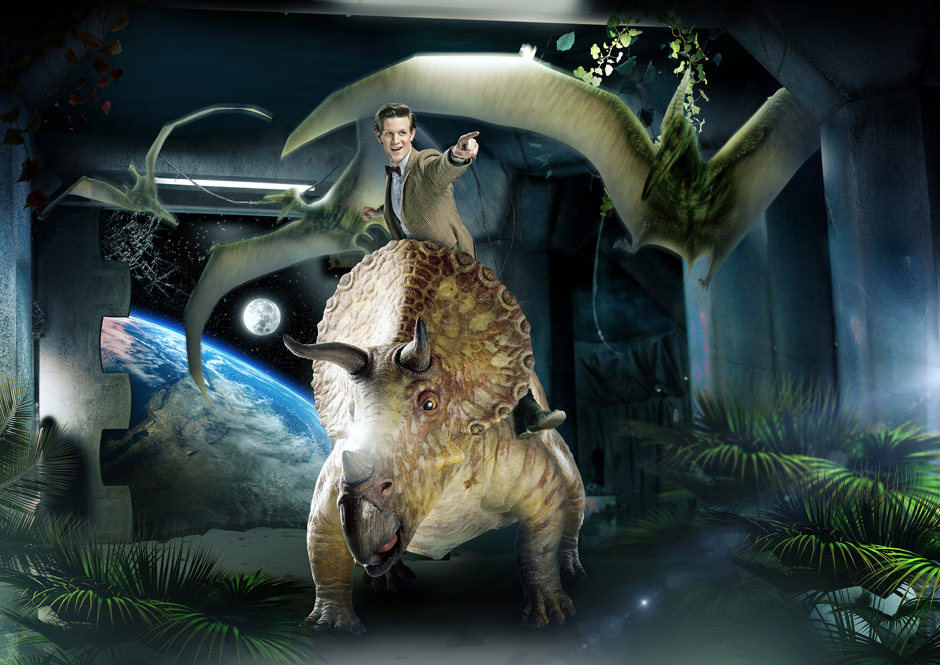 Doctor Who - Dinosaurs on a Spaceship | Behance