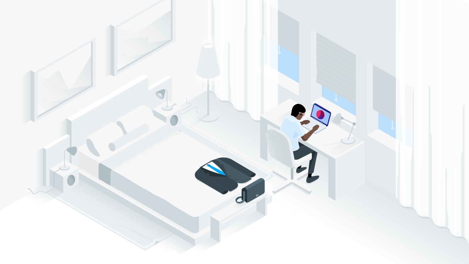Illustrations for Google Hotel Reviews