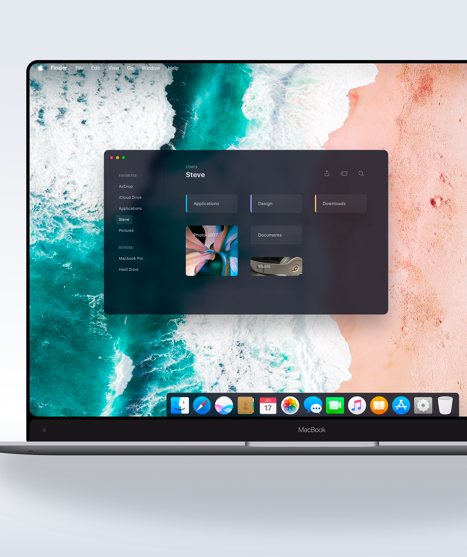 Redesigning Apple OS / MacOs 2020 with Edge to Edge Macbook Concept