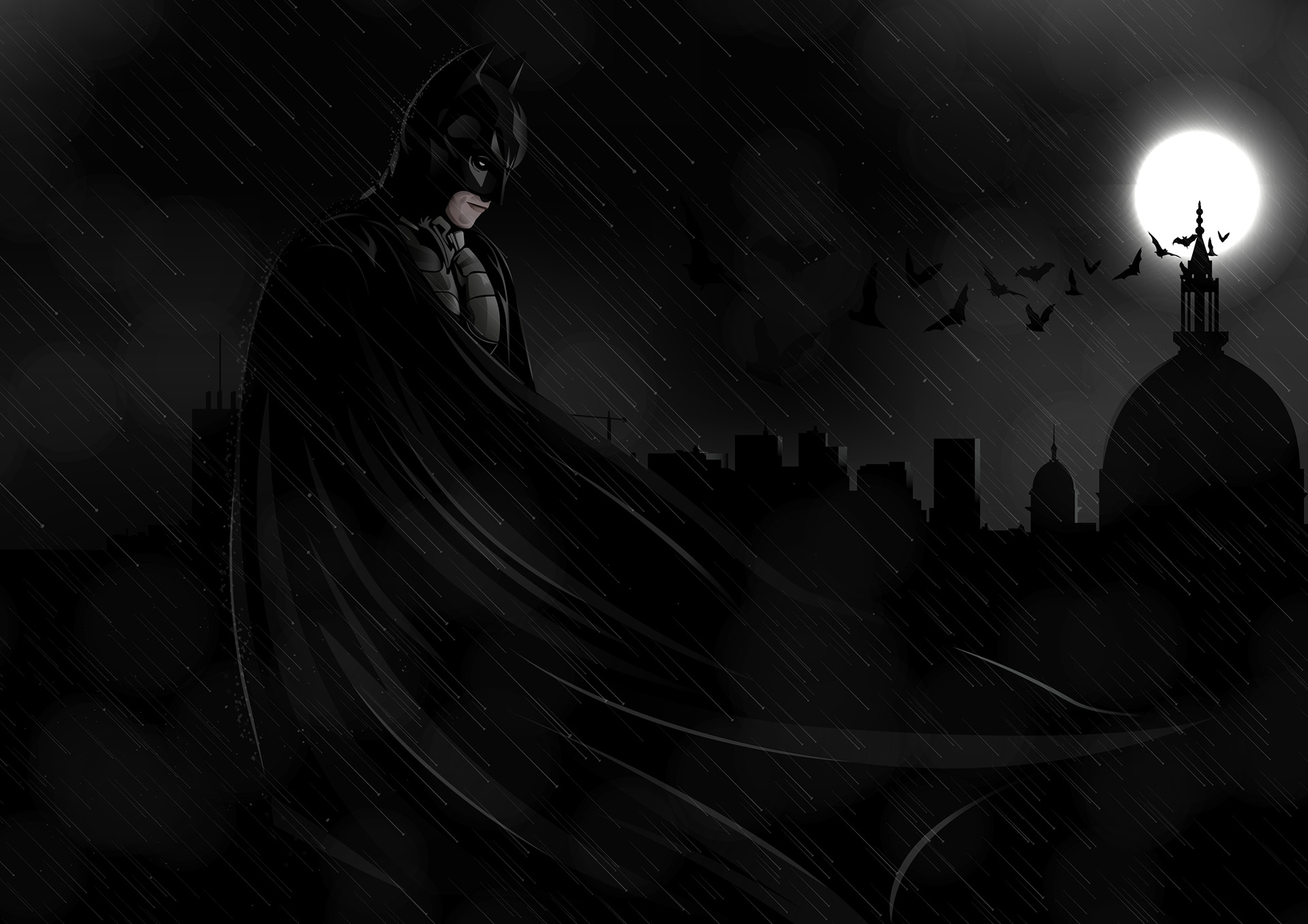 batman vector art | Behance