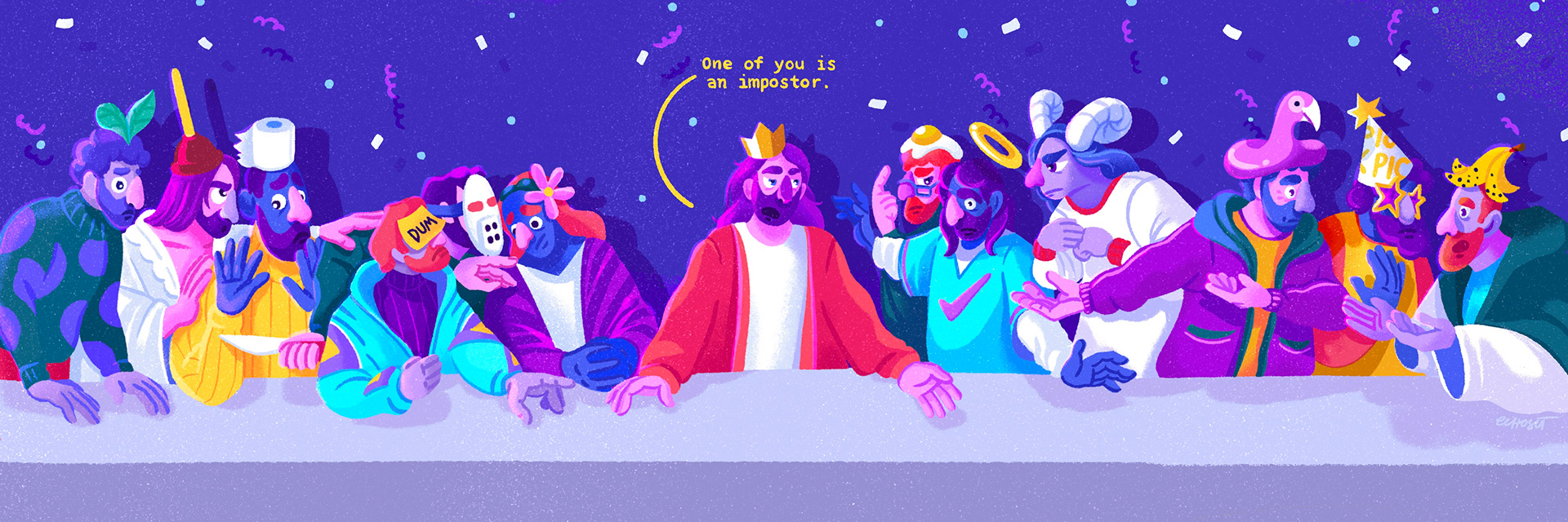 The Last Supper x Among Us | Behance