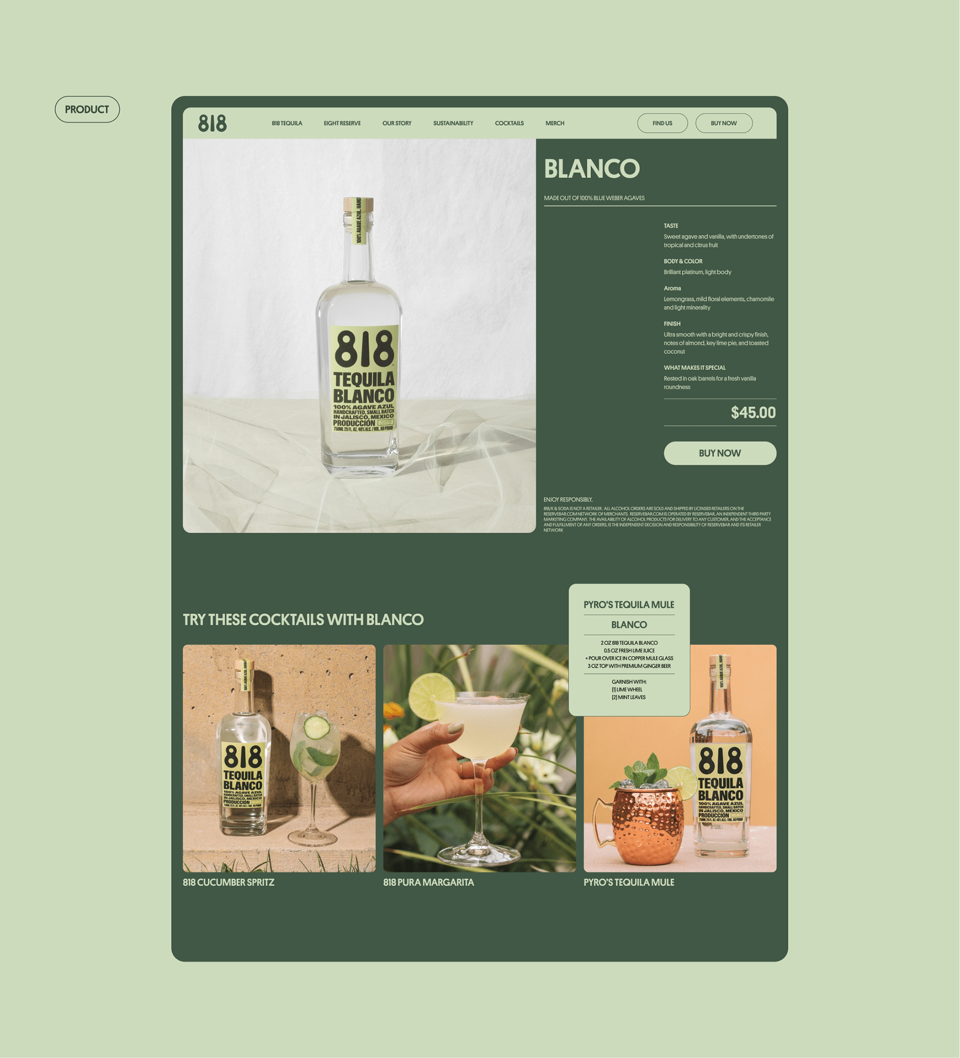 818 tequila on Behance