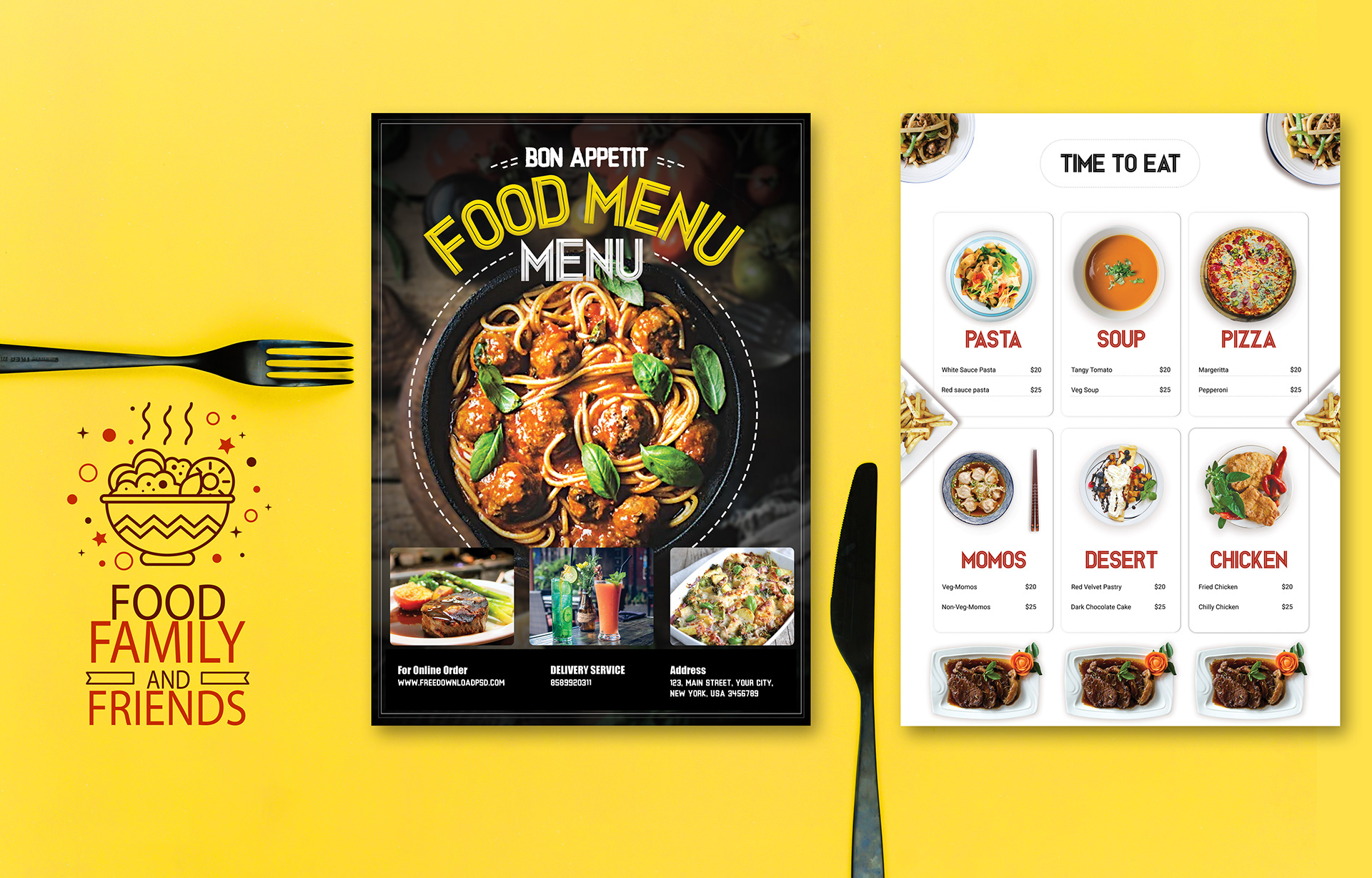 food menu Menu Card Fast food menu Food pizza menu card chicken ...