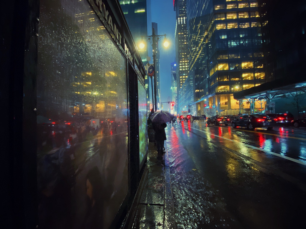 A Rainy Day in New York on Behance