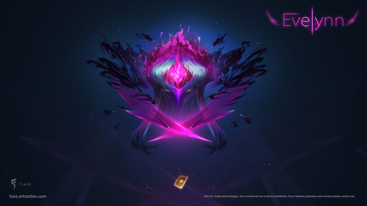 ArtStation - League of Legends Evelynn Live Wallpaper No Copyright