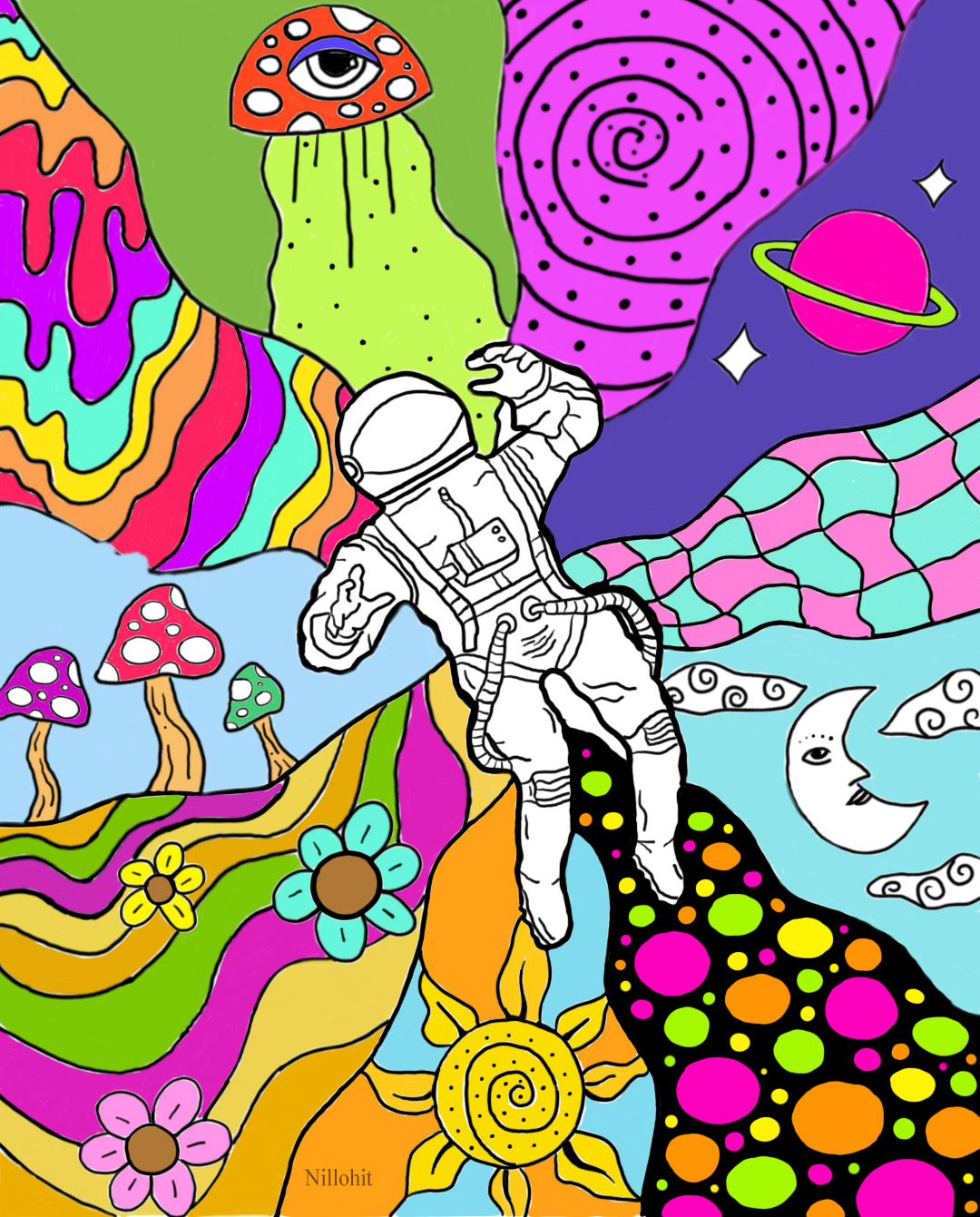 Psychedelic Trippy Art on Behance
