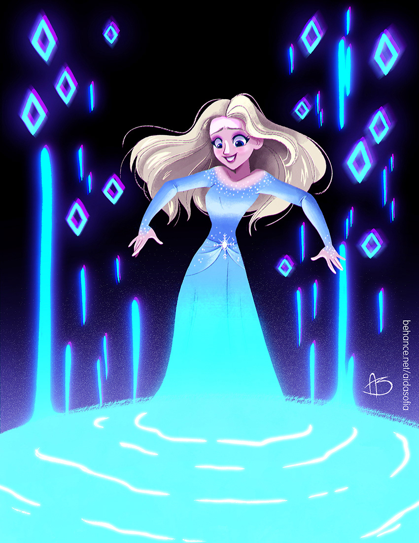 How to Draw Elsa (Frozen) | How to draw elsa, Frozen drawings, Elsa drawing