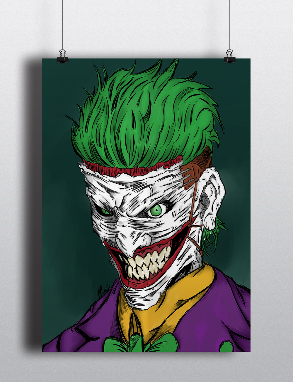 The Joker New 52 I Digital Illustration . on Behance