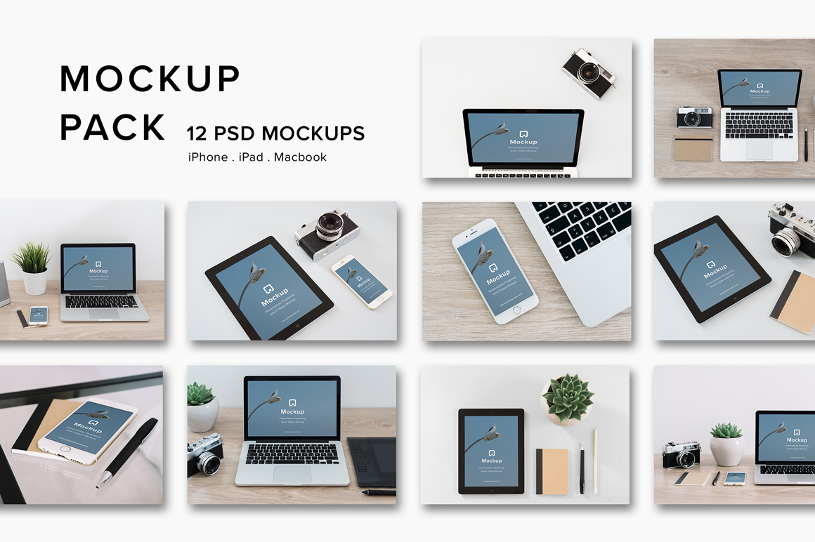 Devices pack. Pack Mockup. PSD Pack. Giga Pack Mockup.