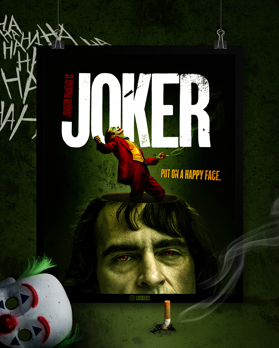 Joker Movie Poster on Behance