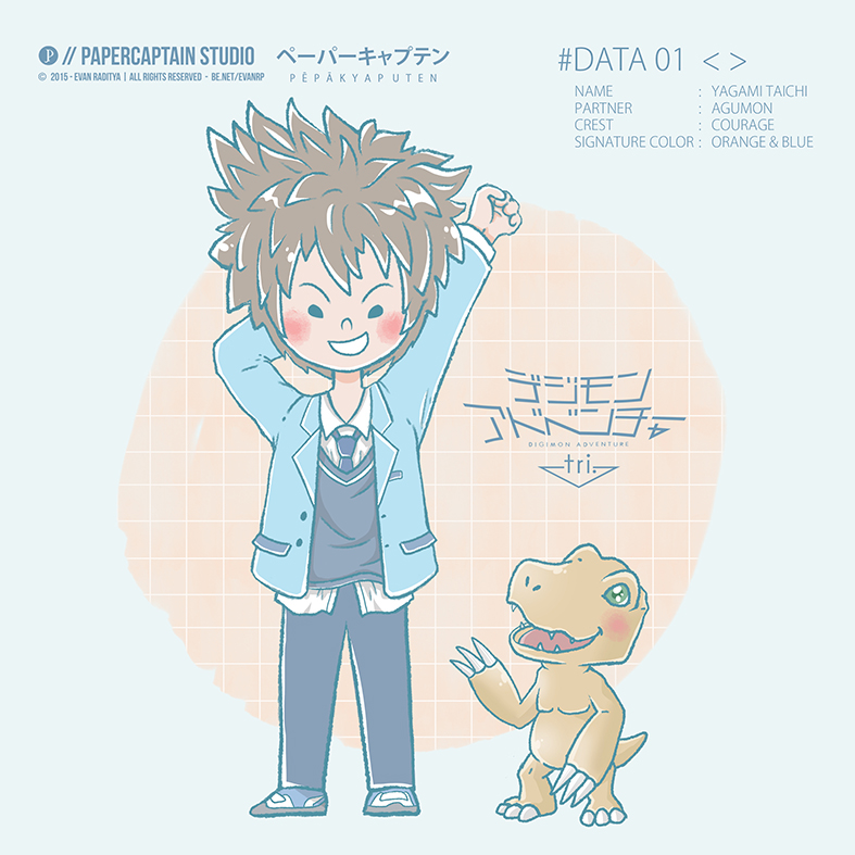 Digimon Adventure tri. // Children's Book Style on Behance