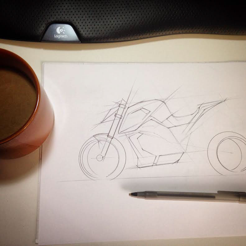 Dirt bike sketch Stock Vector | Adobe Stock-as247.edu.vn
