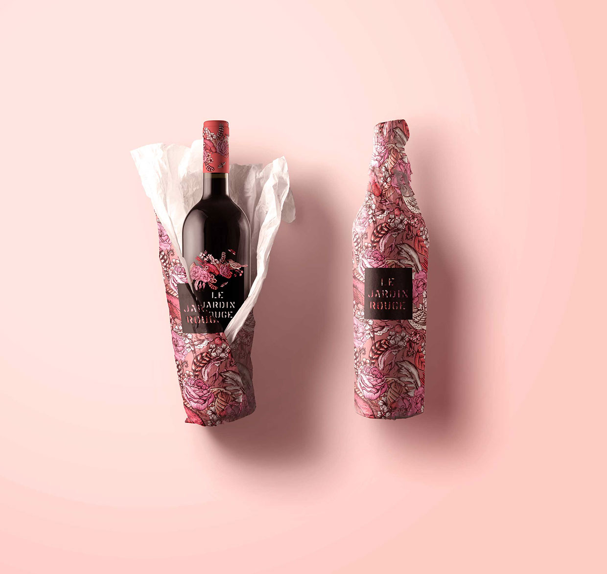 Le Jardin Tattoo Wine - Packaging