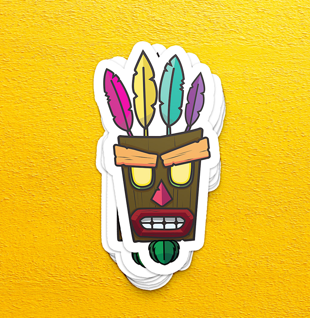 Crash Bandicoot Stickers for Sale