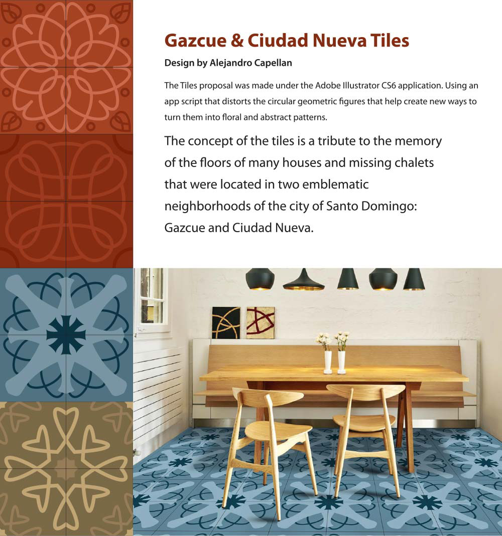 Tile Design Project Behance Tile Design Project Behance
