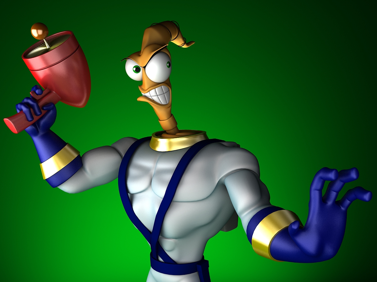  Earthworm Jim vai ganhar novo desenho animado