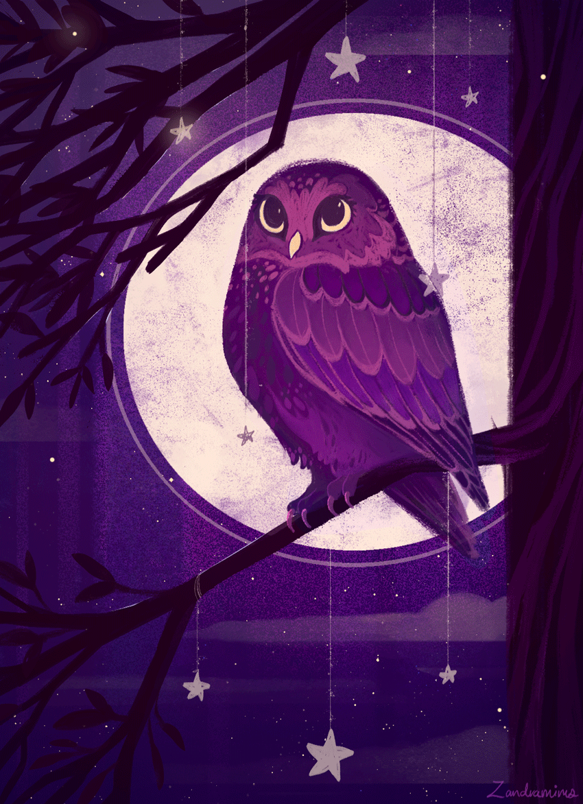 Спокойной ночи птицы. Ночная Сова.(Night Owl).1993. Лунная Сова. Сова арты. Рисование ночных совушек.