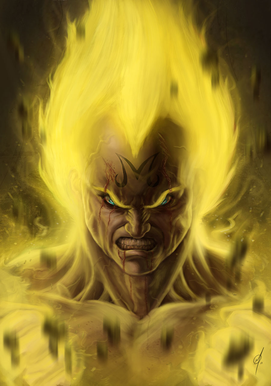 Majin Vegeta :: Behance