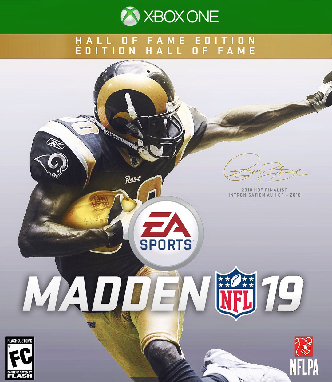 Madden 19 concept cover on Behance