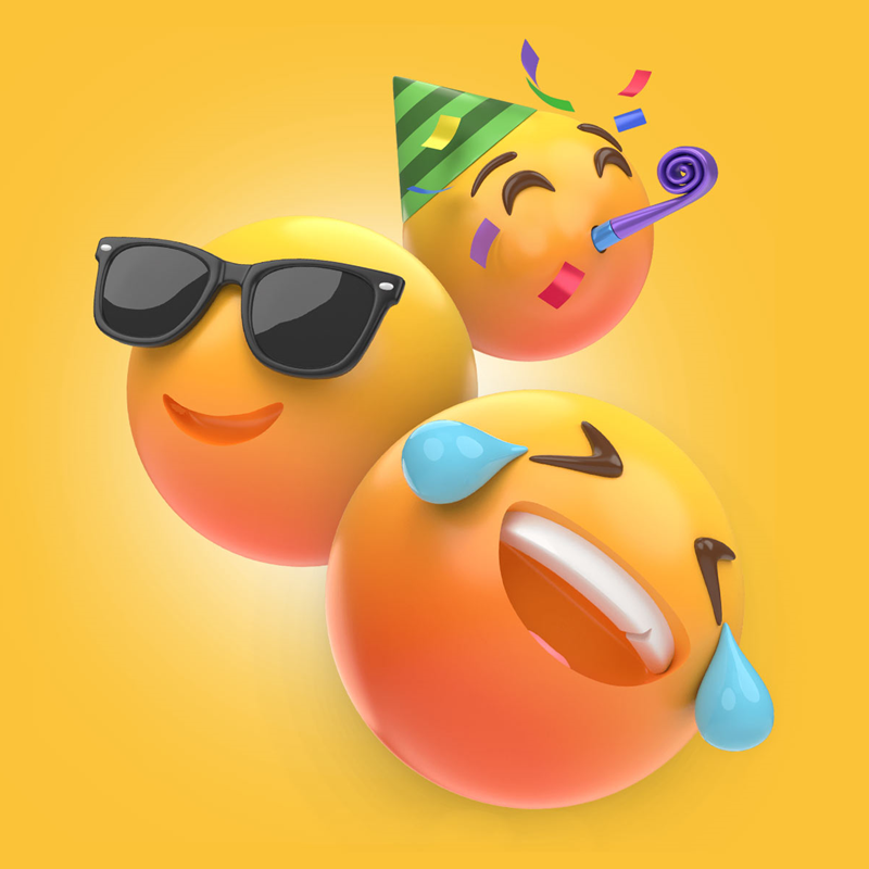 3D Emoji illustrations on Behance