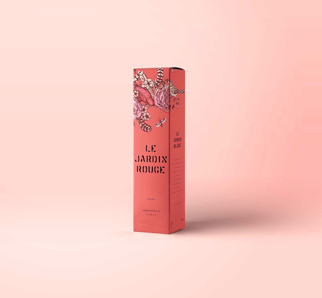 Le Jardin Tattoo Wine - Packaging