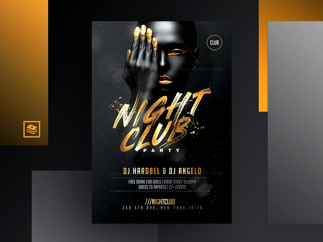 Black and Gold Posters on Behance