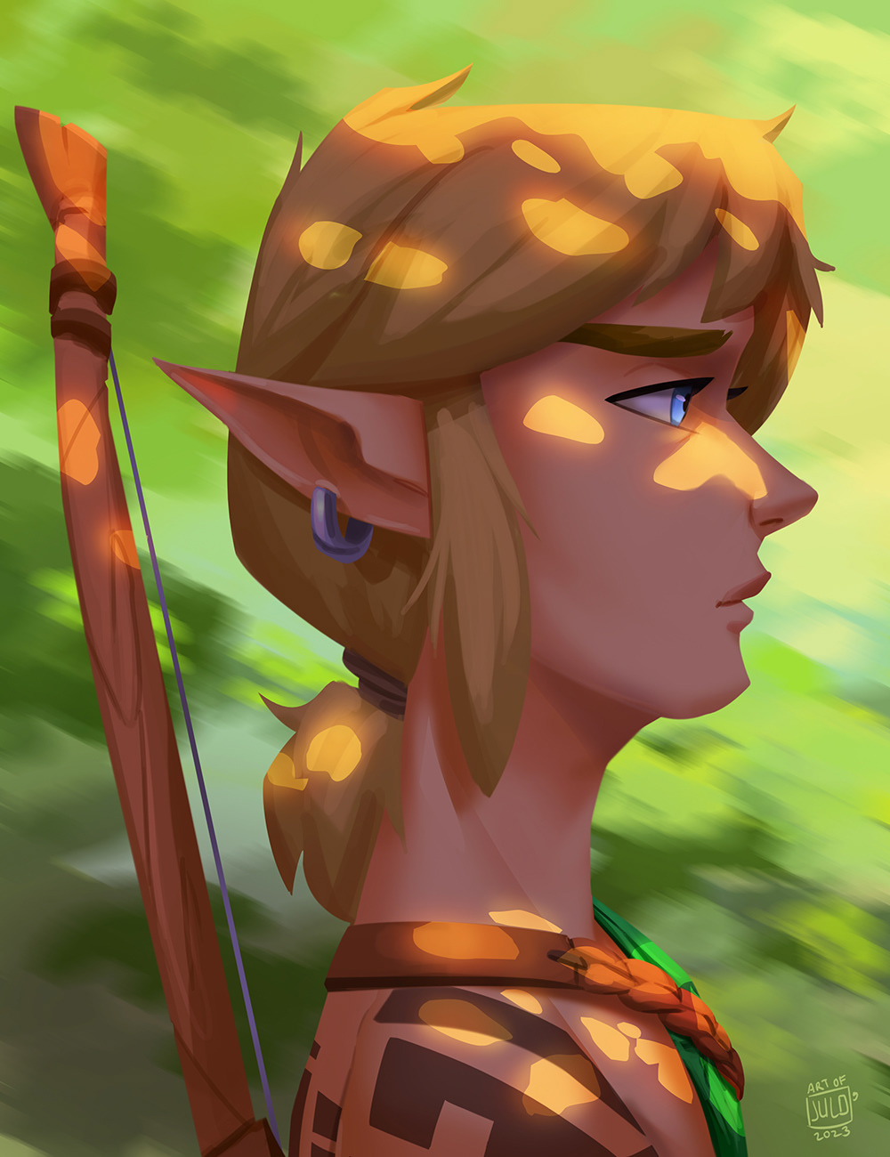 Link - Zelda: BOTW on Behance
