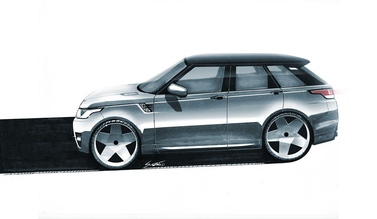Car Keychain for Range Rover Sport III 2022+ (type STEEL) – decoinfabric