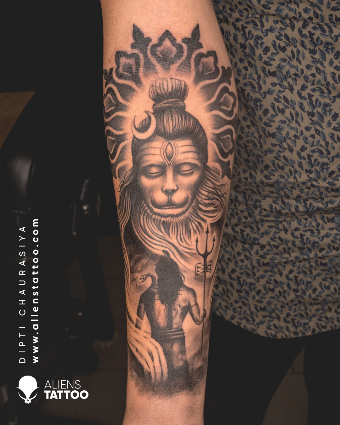 Tattoo uploaded by Vipul Chaudhary • hanuman ji tattoo |Hanuman tattoo  |Bajrangbali tattoo |Hanuman ji nu tattoo • Tattoodo