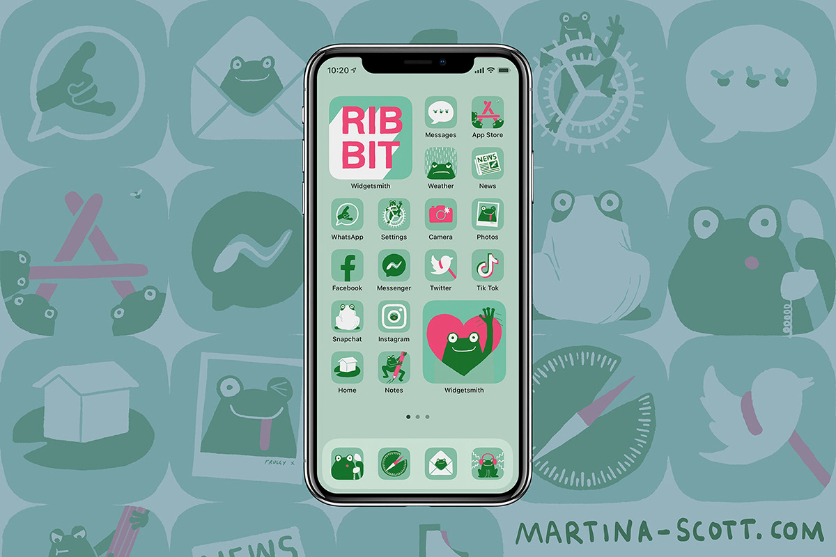 Frog App Icons on Behance