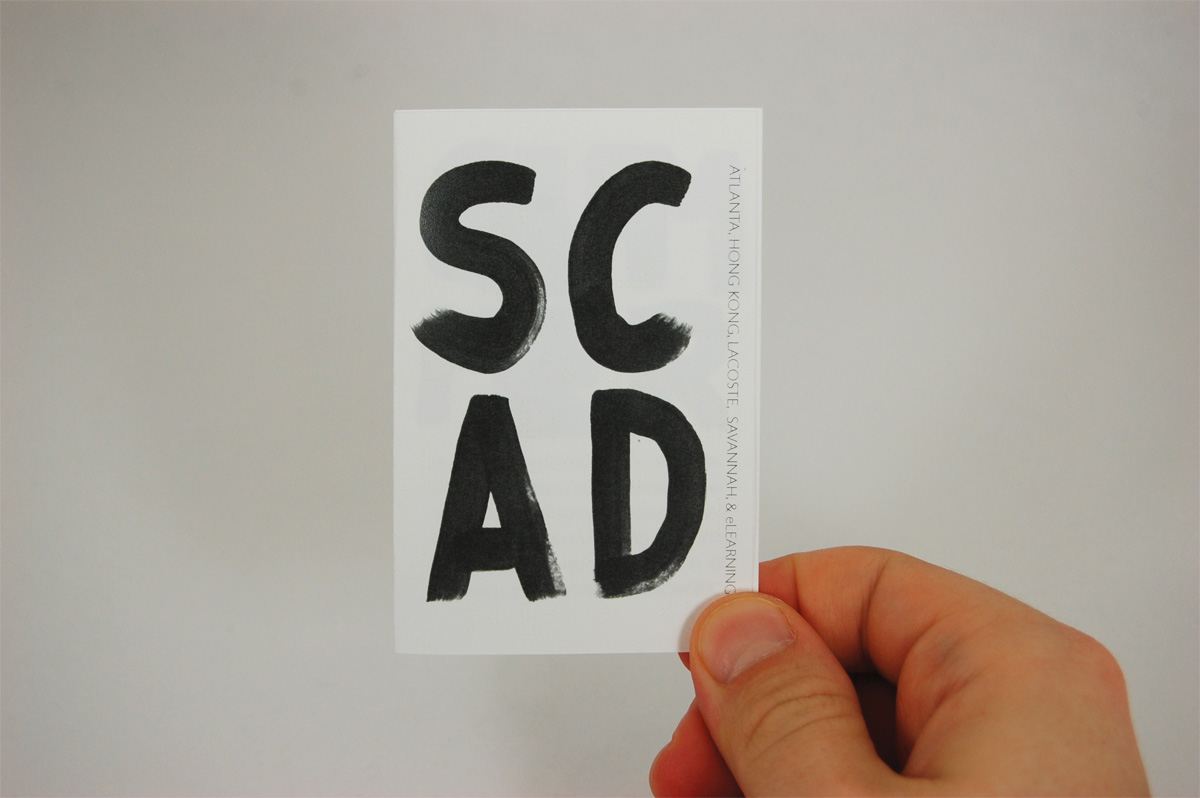 SCAD Academic Calendar on SCAD Portfolios