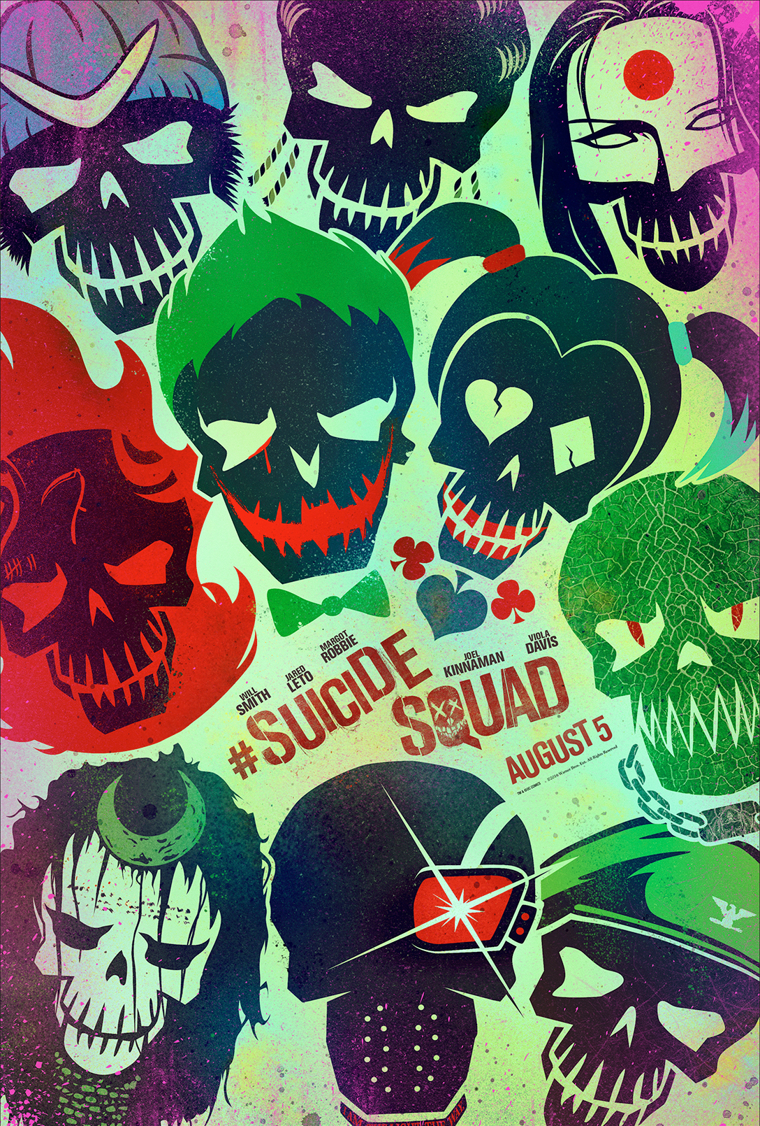 ComicBook NOW on Twitter Fanmade SUICIDE SQUAD poster featuring Jared  Letos Joker by artist CAMW1N httptcoNOKPZAem3o  Twitter