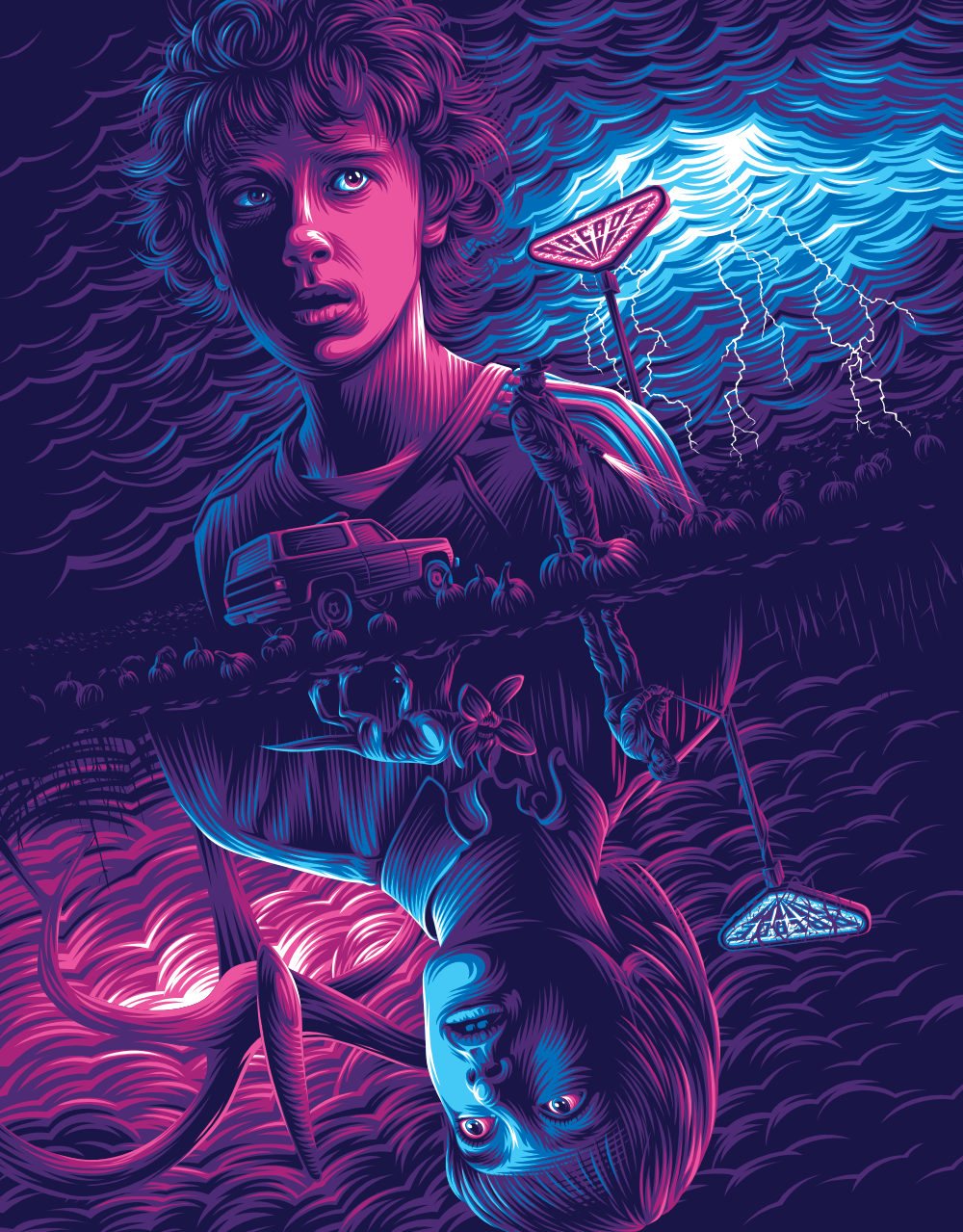 Stranger Things 4 - OFFICIAL POSTER on Behance