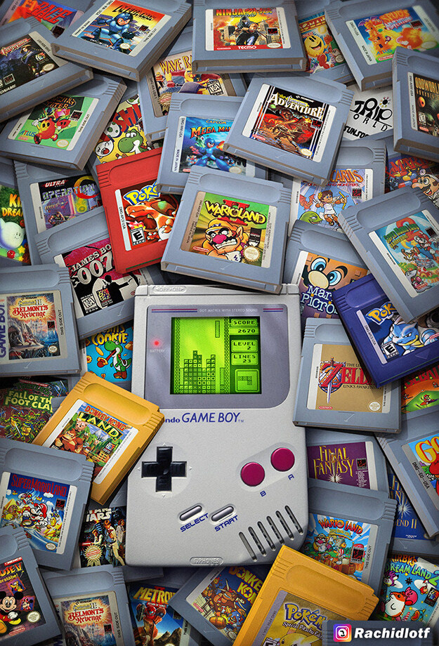 Game Boy  Personal Project on Behance