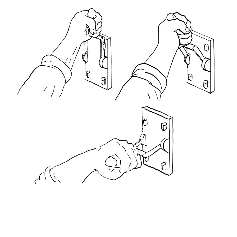 Premium Vector | Electric light switch off and on button line drawing  vector icon doodle illustration