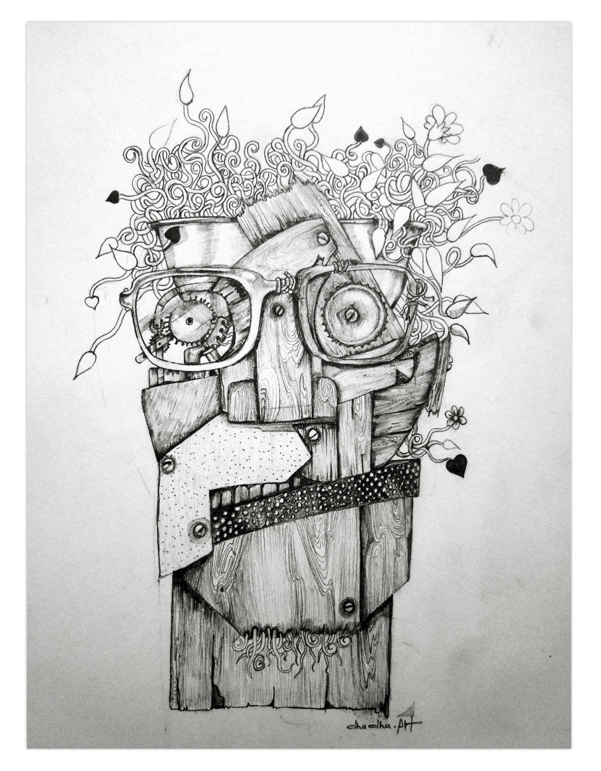 Picky Blinder Pencil Sketch, Abstract Drawing/illustration for sale by  MubaraksArt - Foundmyself