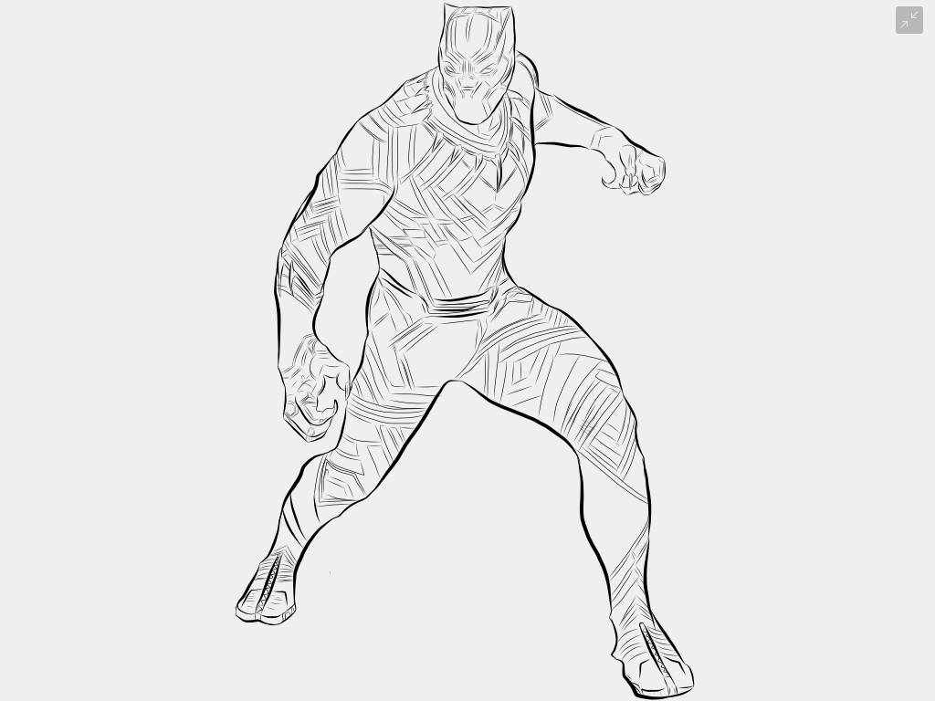 How to Draw Black Panther step by step - shop.nil-tech-saigonsouth.com.vn