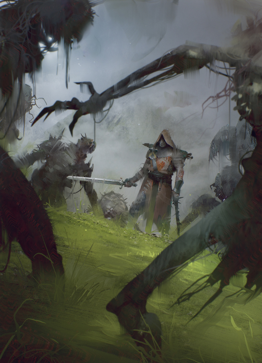 Tainted Grail - Card art on Behance