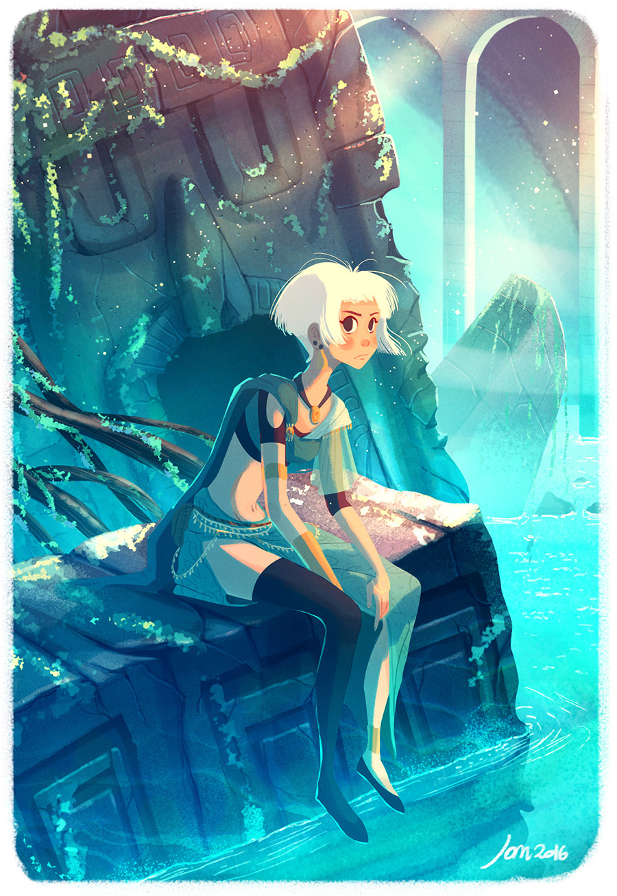 Anime fan art characters on Behance