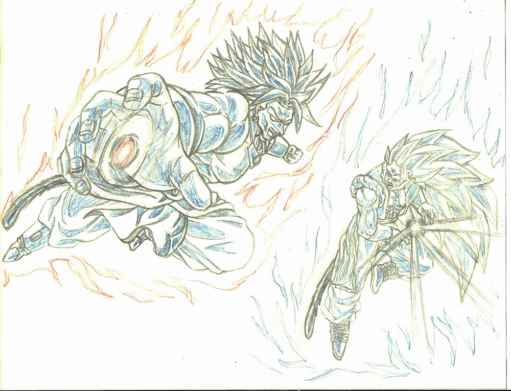 Dragon Ball Z/Super Fan art Sketches on Behance