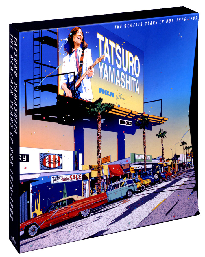 Tatsuro Yamashita [THE RCA/AIR YEARS 1976-1982] LP/BOX | Behance
