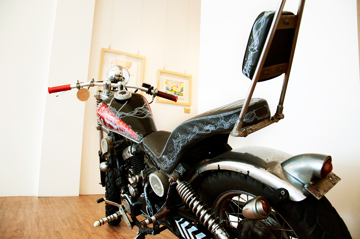 Adobe Portfolio motorbike motorbike painting illus kelseyz troublexy toy taichung taiwan car graphics