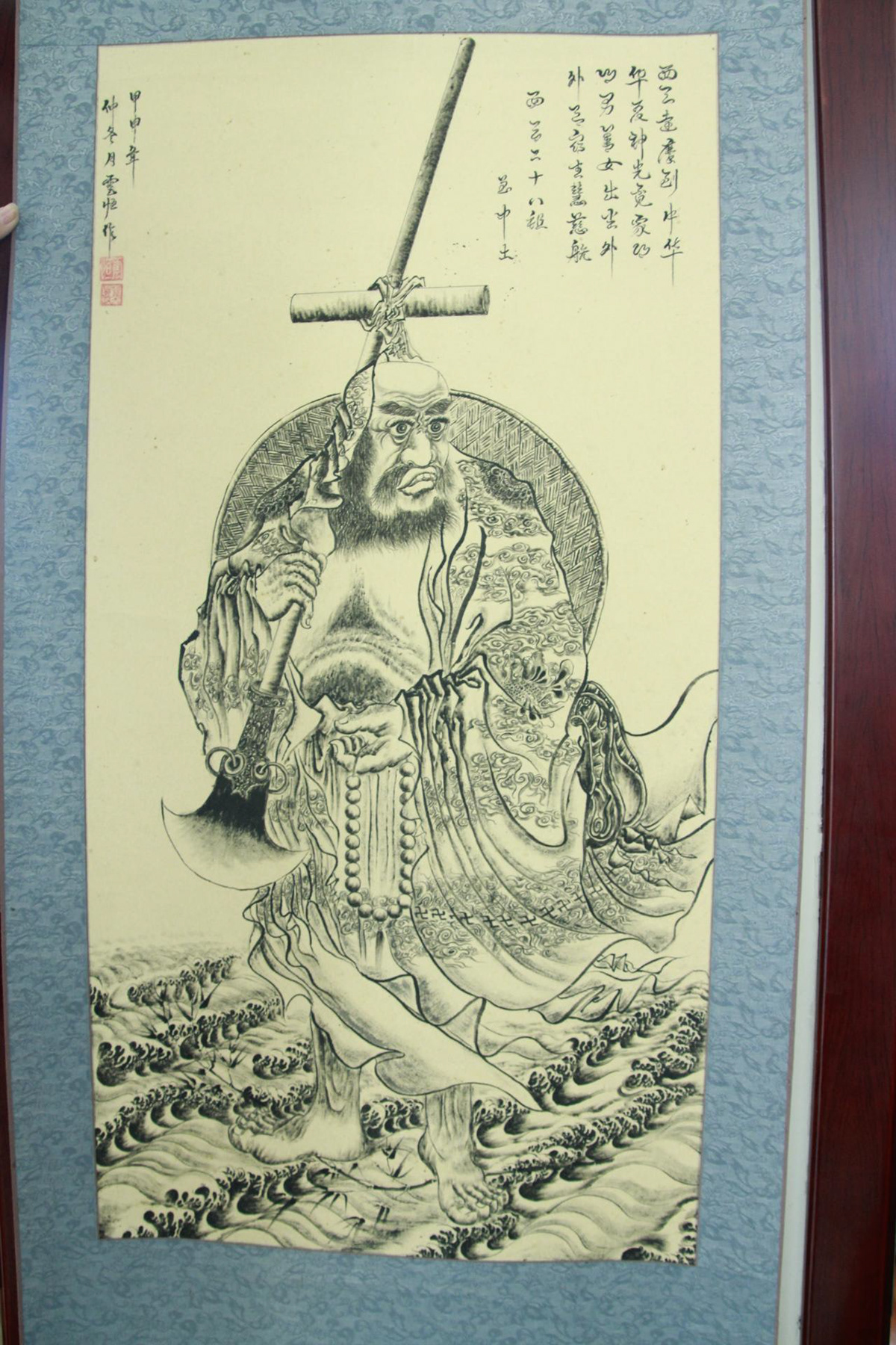 Want the bodhi old zu Traditional Chinese painting