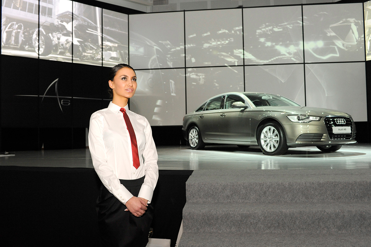 Audi  a6 Event launch sofia bulgaria business shark