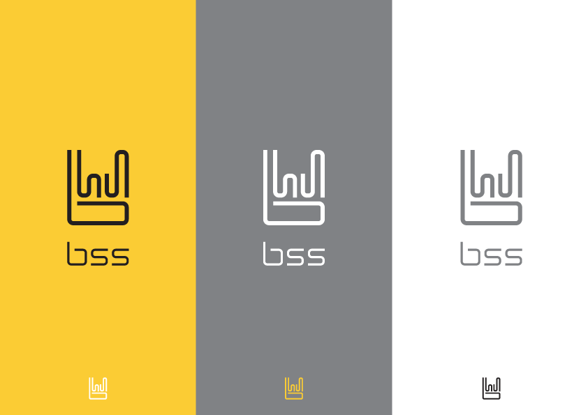 logo Logotype bss music headphones