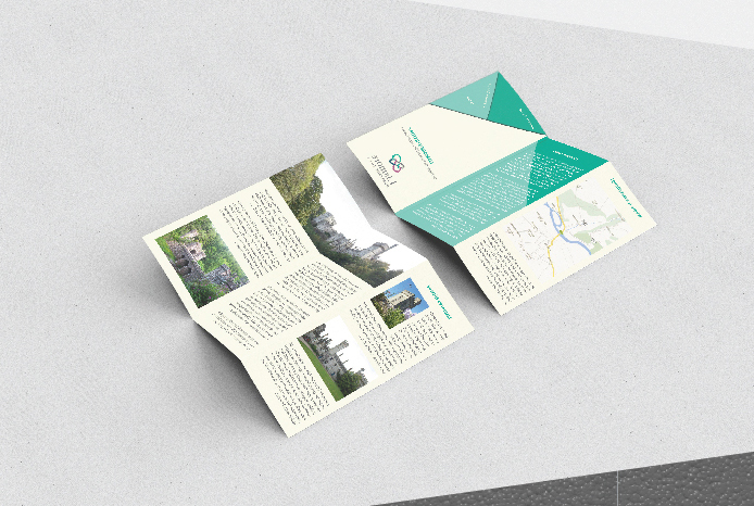 lismore Rebrand heritage town blue green pink corporate brochure stationary clean minimal posters brand city
