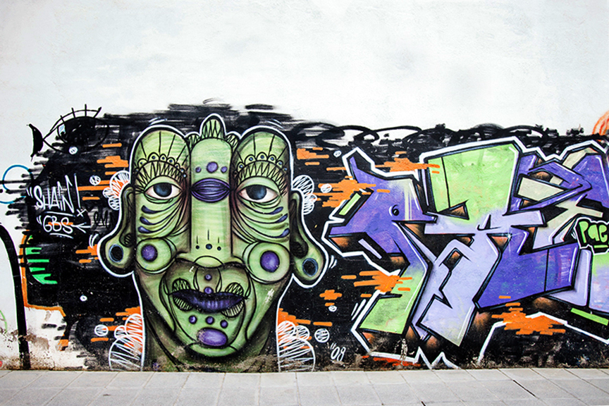 streetart walls granada public art