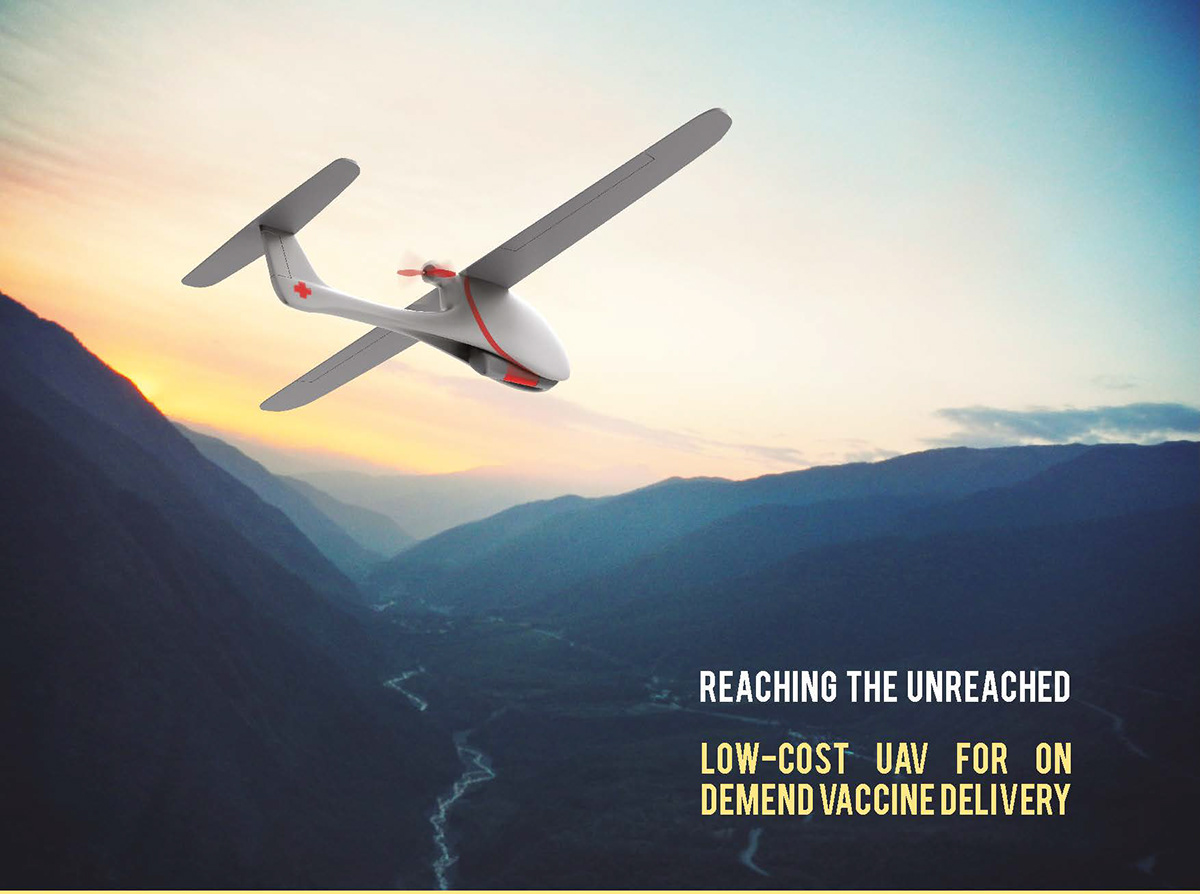 drone uav Vaccine delivery