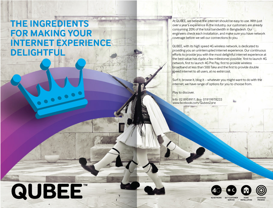 Qubee brand campaign play play to discover dhaka Bangladesh art direction copy Editing  funny